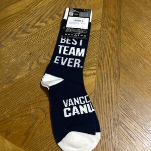 For Bare Feet NHL Unisex Best Team Ever Crew Sock Vancouver Canucks